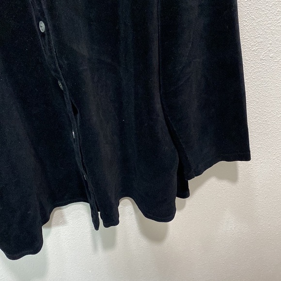 J Jill velvet corduroy jacket shirt button up - Picture 4 of 7